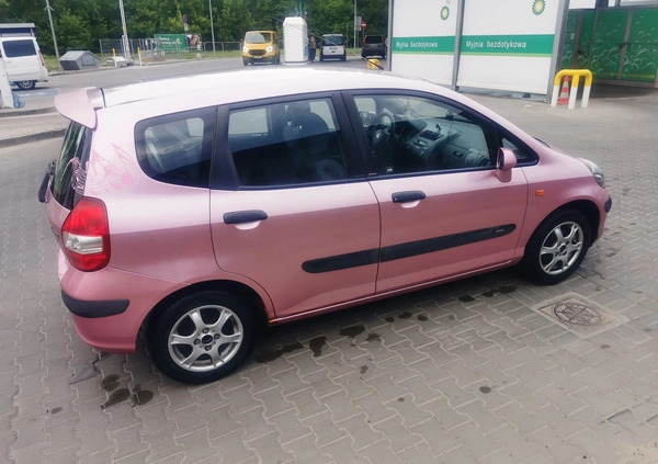 Honda Jazz cena 4999 przebieg: 178991, rok produkcji 2003 z Warszawa małe 191